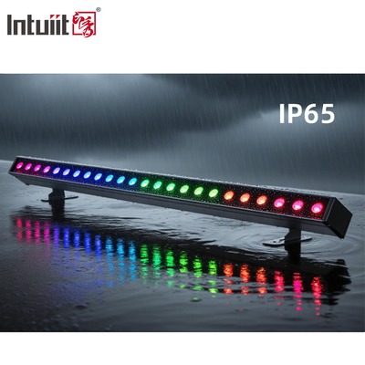 Εξωτερικό κτίριο Led Wall Washer Light IP65 24*2w Αδιάβροχο RGBW Wall Washer Bar DJ Led Pixel bar Φως σκηνικής