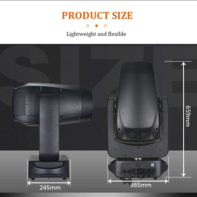 2025 BSW 280W LED Moving Head Stage Light DMX512 Beam Spot Wash 3in1 για DJ Disco Show CMY