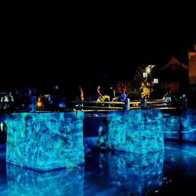 Επαγγελματικό φως νερού 100W Water Wave Light Led Water Ripple Light για διακόσμηση γάμου Χριστουγέννων Dmx Water Projector