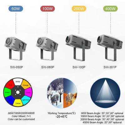 Εξωτερικό 60w LED κύμα νερού Μπλε Ωκεανός κυματισμός Φως για το διάδρομο του ξενοδοχείου Έκθεση