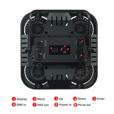 Αδιάβροχο Dmx 4*90w Τέσσερα 4 Μάτια IP65 Νυχτερινά Φώτα Κλαμπ Εξωτερικά Κλειδιά Εκδηλώσεις Φως Cob Φως