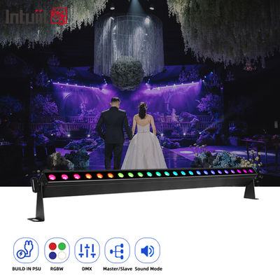 Φωτιστικό τοίχου εσωτερικού χώρου Hotel Pixel 24*2W Dmx Ip20 Rgbw Stage 4 σε 1 LED Wall Washer