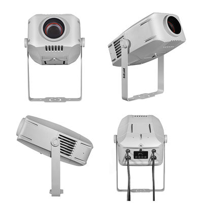 200W εξωτερική προβολή Gobo Ανερόπλεκτο IP65 DMX LED λογότυπο προβολέα Φως για το κτίριο