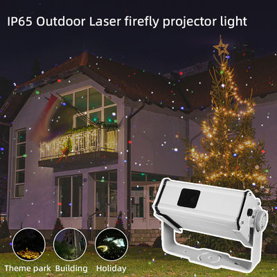 Εξωτερικός υδατοασφαλής IP65 13W RGBW Laser Sky Firefly Effect Προβολέας τοπίου