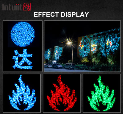 400W εξωτερικό IP65 LED κύμα νερού Gobo Projector Φως για μουσεία θεματικά πάρκα εστιατόρια