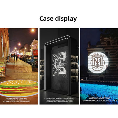 LED 60W Εξωτερικού Χώρου Αδιάβροχο Ip65 Halloween Χριστουγεννιάτικο LED Προβολέας περιστρεφόμενου Gobo για Γάμους, Προσαρμοσμένα λογότυπα, Σήματα, Διαφημιστικό Φως