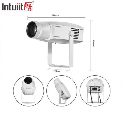 400W εξωτερικό IP65 LED κύμα νερού Gobo Projector Φως για μουσεία θεματικά πάρκα εστιατόρια
