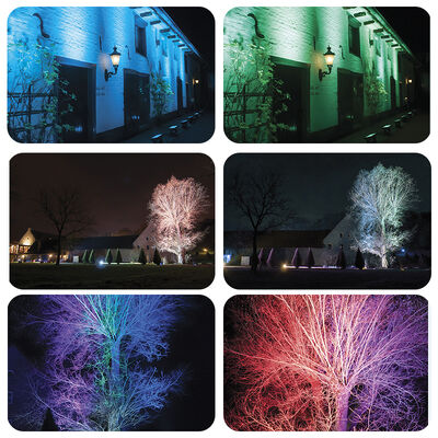 Φωτιστικό LED 40X10W RGBW 4 σε 1 Εξωτερικού Χώρου Αδιάβροχο Wall Washer Τοίχου Φωτισμός Τοπίου Σποτ Προβολέας LED Wallwasher