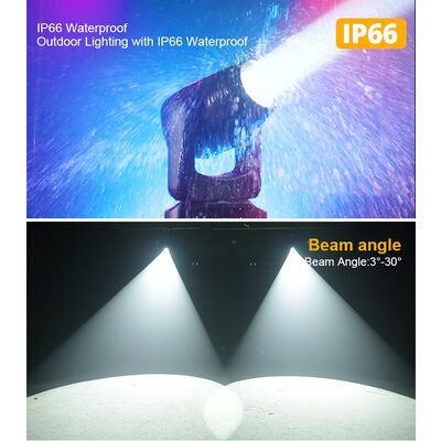 BSW κινητά φώτα σκηνής 280w Beam Cmy IP66 Beam Spot Wash 3in1 κινητό φως κεφαλής