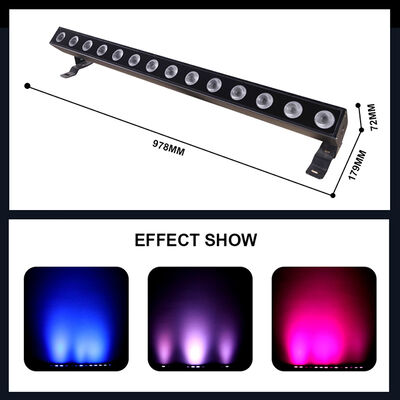 LED 14*10W RGBWLED Wall Washer Light DMX512 with IP65 Rating