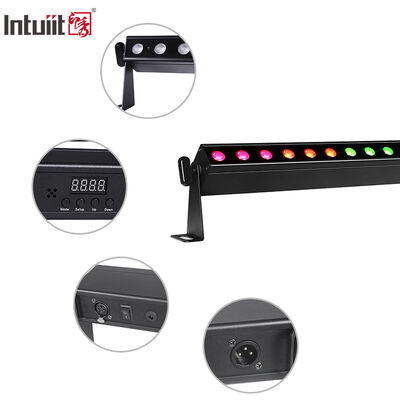 12x2w RGBW LED Wall Washer Bar Light DMX Control Professional Stage Show DJ Disco Equipment