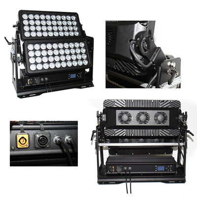 Waterproof Outdoor Double LED Wall Washer Light IP65 800W RGBW DMX City Hotel Garden