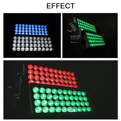 Waterproof Outdoor Double LED Wall Washer Light IP65 800W RGBW DMX City Hotel Garden