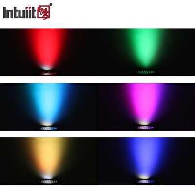 Σετ φωτισμού LED PAR Can RGBW 4in1 IP65 εξωτερικού χώρου 60*12W, φως πλύσης σκηνής DMX512 για εκδηλώσεις γάμου, προσόψεις κτιρίων
