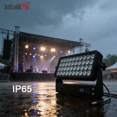Φωτιστικό Τοίχου LED Υψηλής Ισχύος IP65 Εξωτερικού Χώρου για Σκηνή 40X10W RGBW 4in1 Aluminum DJ Disco DMX Control