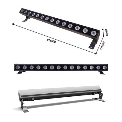Φωτιστικό Τοίχου LED IP65 14*10W RGBW 4in1, Προβολέας Γραμμικός Εξωτερικού Χώρου DMX512