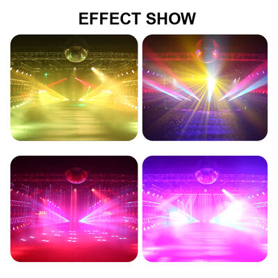 Επαγγελματικό 37x10W RGBW 4in1 LED Zoom Wash Moving Head Light DMX512 Stage Lighting for DJ Disco Event Wedding Party Show