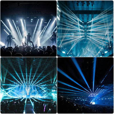 Εξωτερική δέσμη LED 280W Spot Wash Moving Head Light CMY Linear Mixing Stage Effect Lighting for Theme Park Event Wedding Show