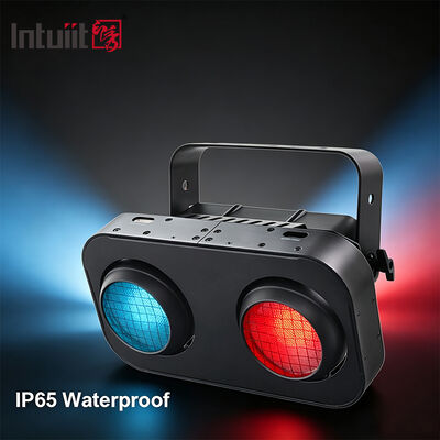 2-Eye 200W COB LED Audience Blinder IP65 RGB DMX512 Wide Flood Light για σκηνή, συναυλία & εξωτερικές εκδηλώσεις