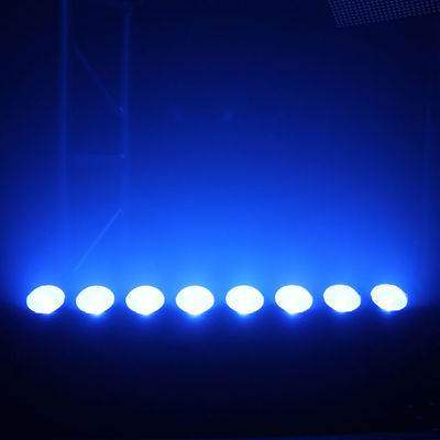 DMX ελέγχει 8 × 15W RGB 3 σε 1 φως επίδρασης των οδηγήσεων ΣΠΑΔΊΚΩΝ