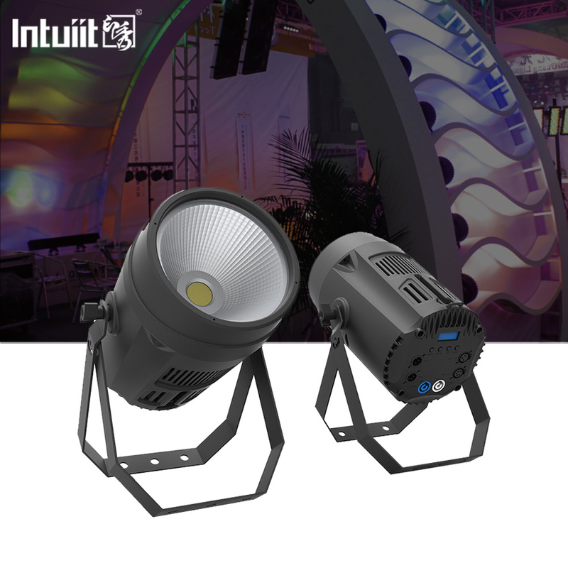 200W COB LED Par Light Cool White 4 in 1 Strobe Light DMX Control DJ Disco Εξοπλισμός Φωτισμός σκηνής