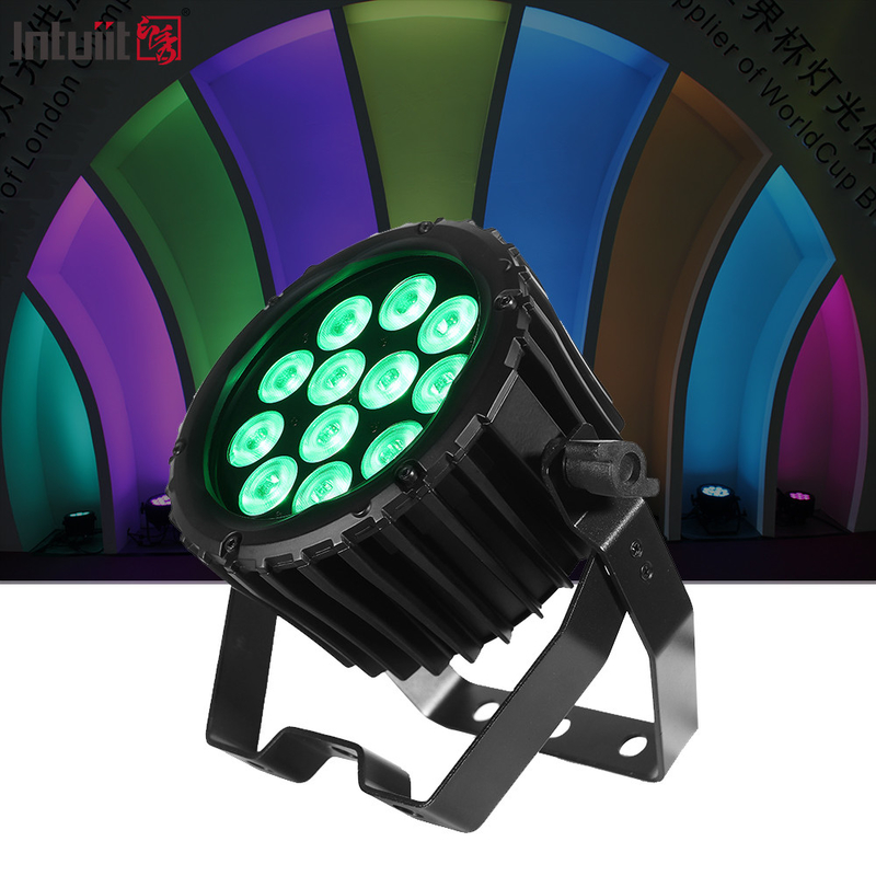 LED Par 12x3W RGBW Πλήρες χρώμα 4IN1 RGBW 4IN1 Πάρτι Par Light Led Flat Par Wall Washer Light
