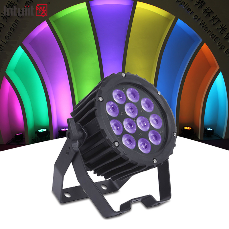 Μίνι λυχνάρι πλυντηρίου DMX 12X3W rgbw φωτισμός ντίσκο led par μπορεί σκηνικά φώτα για dj ντίσκο πάρτι