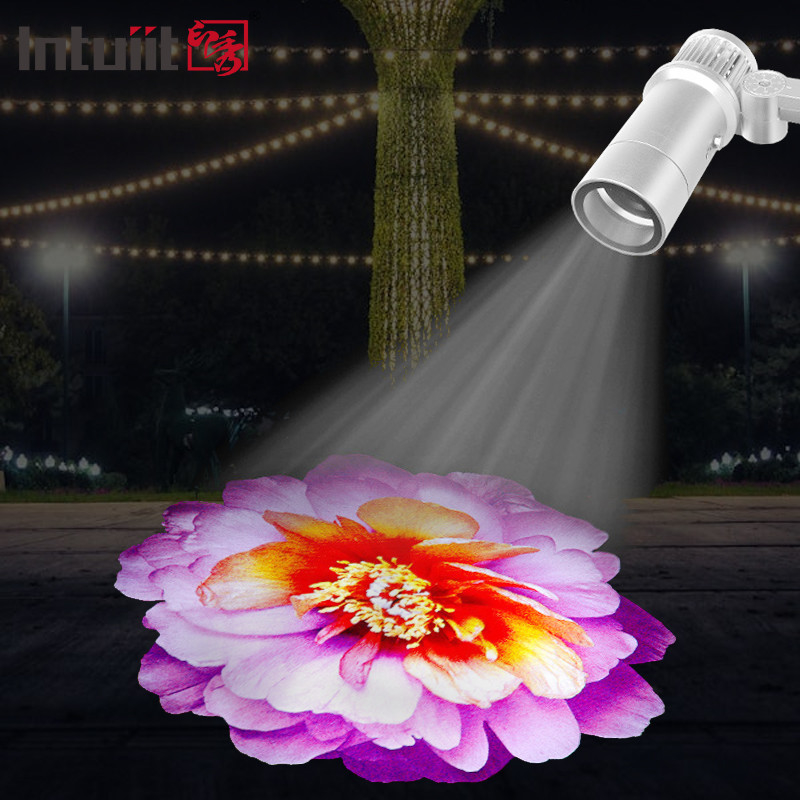 Φώτα προβολής εξωτερικού Led Gobo Projector 60w Led Auto Color Changing Projector Φώτα προβολής εξωτερικού Gobo Custom Logo