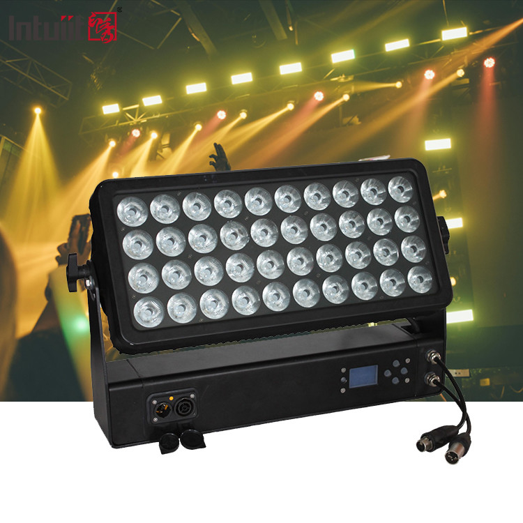 Αδιάβροχο 400W RGBW 4In1 Wash Light City Color IP65 Led Wall Washer για εξωτερικούς χώρους