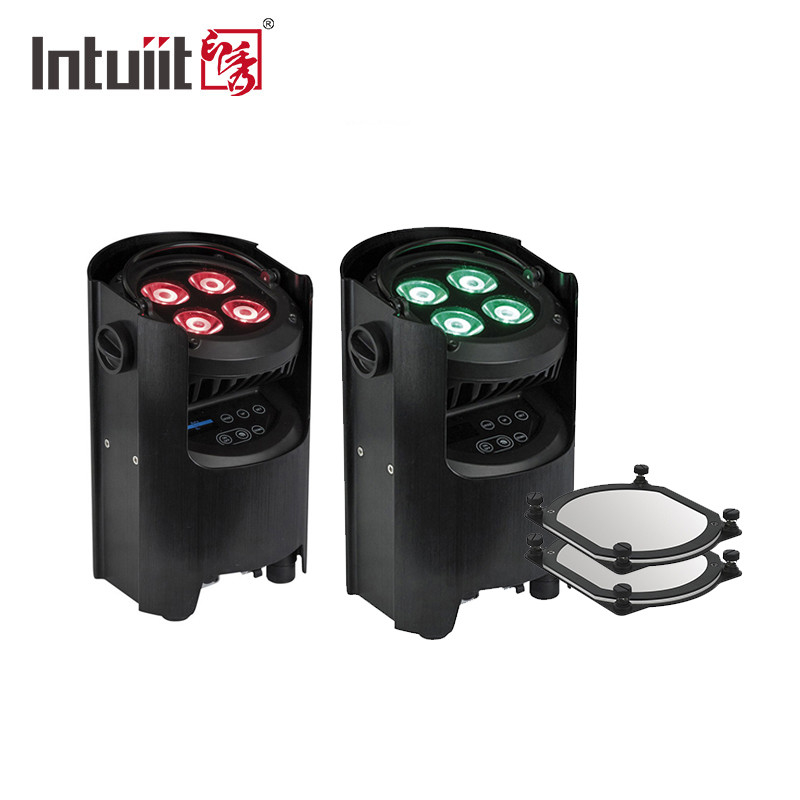 4x12W 4-in-1 RGBW Dj Wedding μπαταρία LED Uplight WIFI ασύρματη Dmx ντίσκο Φώτα σκηνής par