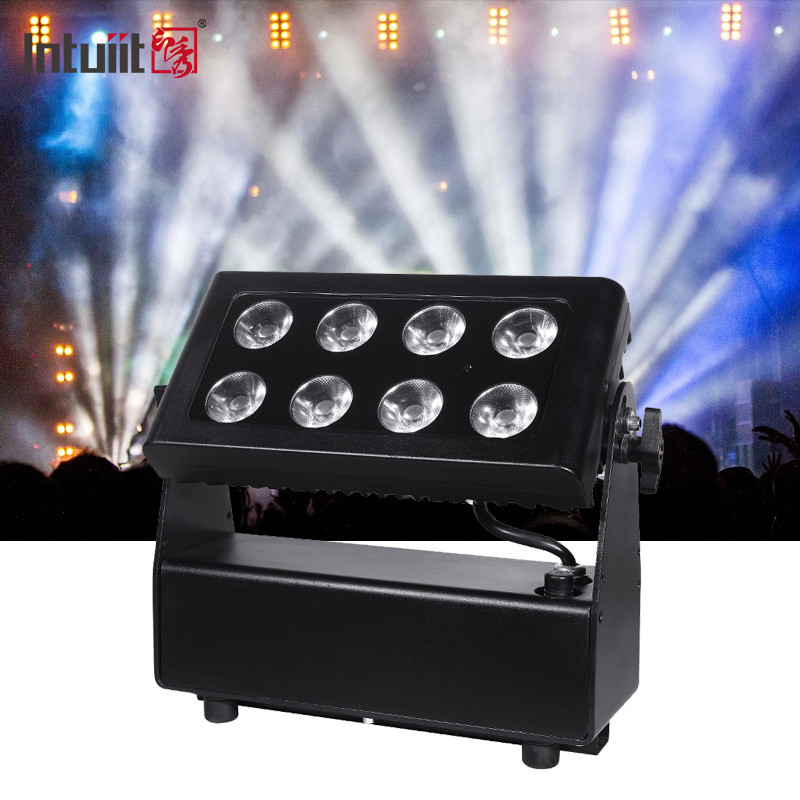 LED Battery Par 8X15W LED par light RGBW 4in1 8pcs 15W μπαταρία par light DMX512 Φως σκηνής