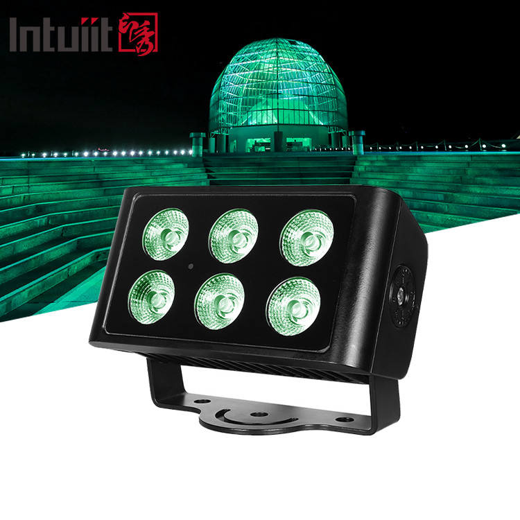 IP65 DMX 40w RGBW Εξωτερικό Led Flood Light Mini City Color Led Wash Stage Light Για τοπίο