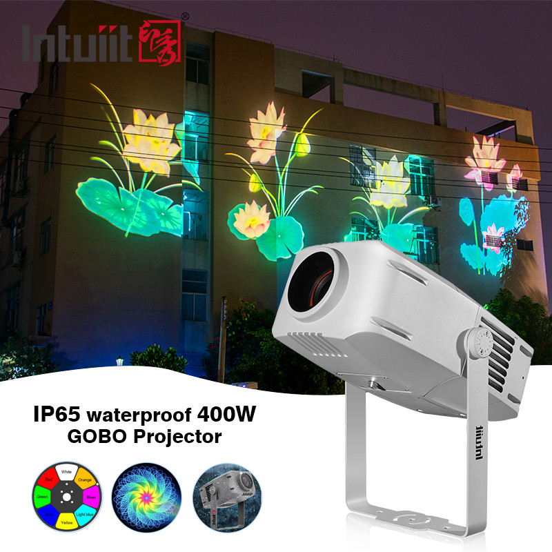 400w προβολέας Gobo IP65 φωτεινότητα διαφήμισης LED εξωτερικού logo Χριστουγέννων