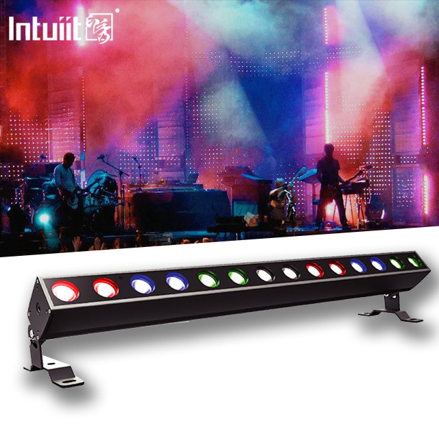 14x10W RGBW 4in 1 LED πλυντήριο τοίχων DMX Control LED Strip Light Επαγγελματικό σκηνικό πάρτι DJ Disco εξοπλισμός