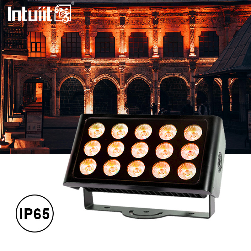 Εξωτερικό 80W RGBW LED Φως Πλημμύρας DMX Πλυντήριο τοίχων για το κτίριο Αρχιτεκτονική Πρόσοψη Τοπίο Πάρκο Πόλη Φωτισμός Κήπος Φιλικό
