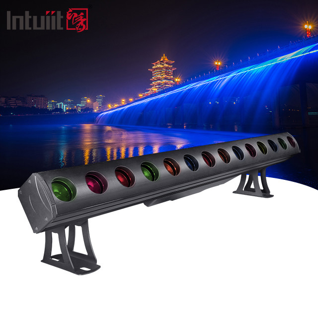Φως LED Pixel Bar 14x15W RGBW Εξωτερική διακόσμηση κτιρίου κλαμπ IP65 πλυντήριο τοίχων