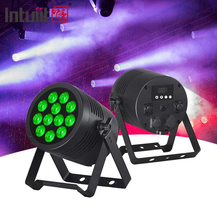 Υδατοασφαλής LED Par Light 12x20W RGBWAUV 6in1 IP65 Par LED Stage Light Εξωτερικό Υδατοασφαλές LED Par Light