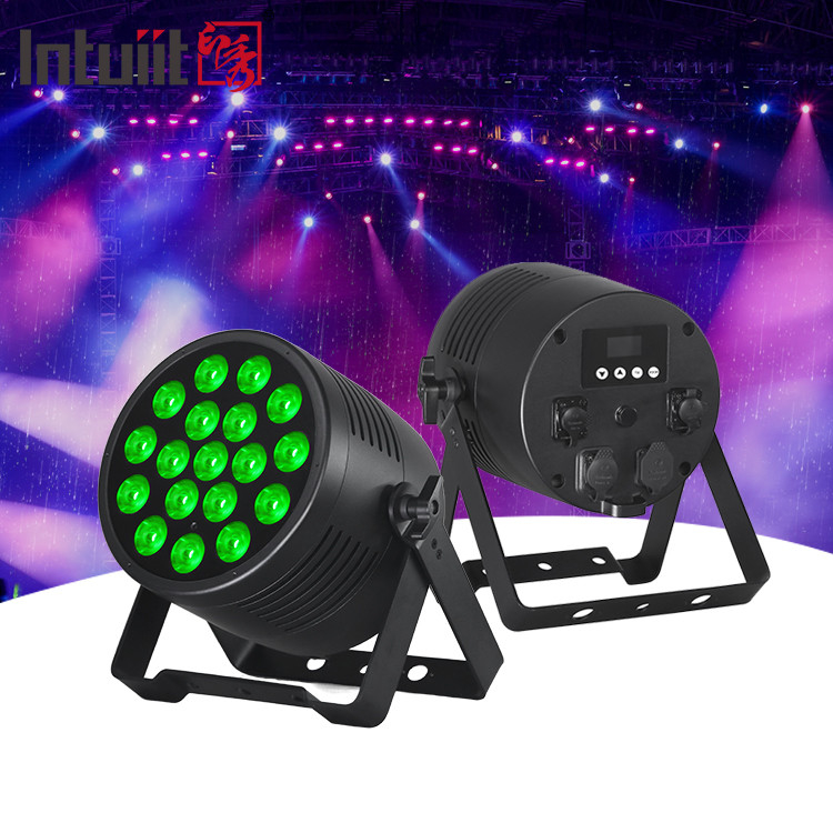 Δυνατή 18x20W εξωτερική RGBWA-UV 6in1 IP65 Ανερόπλεκτο DJ Ντίσκο Πόλη Γάμος Εκδήλωση σκηνή LED Par Light