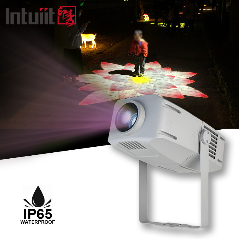 400w Ζουμ Gobo Projector IP65 φωτεινότητα Led εξωτερικό χριστουγεννιάτικο λογότυπο Gobo διαφημιστικά φώτα