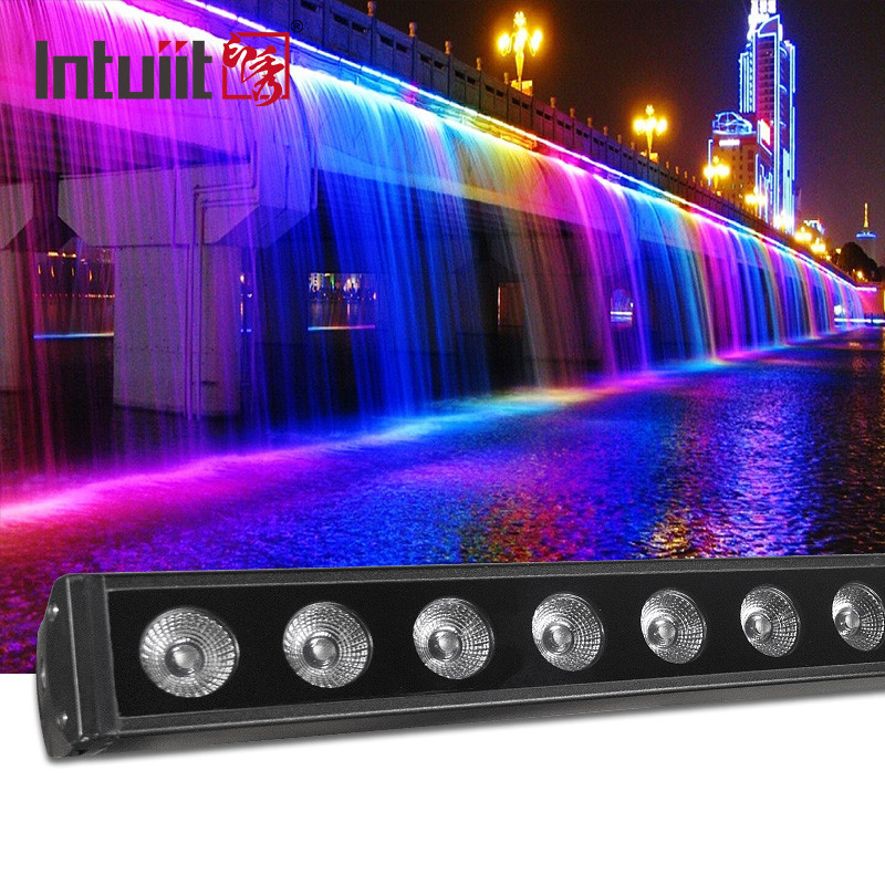 DMX RGBW αλλαγή χρώματος 16x5w Wash Bar Light Ip65 Led Wall Washer Εξωτερικό