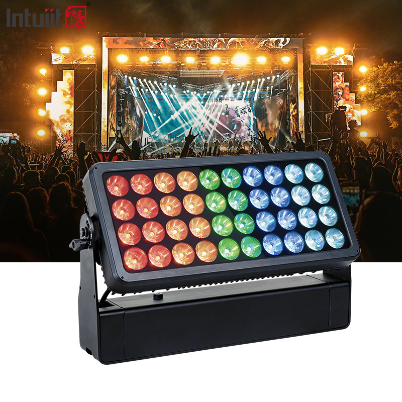IP65 Αδιάβροχο Εξωτερικό 40X10W Rgbw 4in1 Led City Color Led Wall Wash Light
