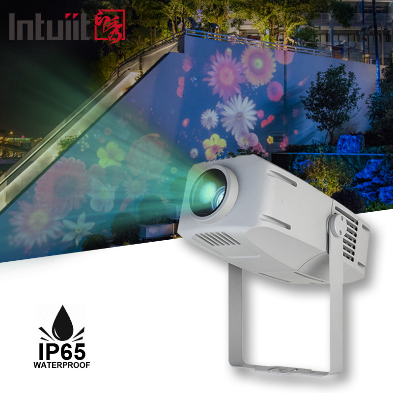 Εξωτερικός προβολέας Gobo 400w Διαφημιστικός προβολέας περιστρεφόμενος Led Ανερόφθαλμος IP65 Λογικό προβολέας Gobo Φως
