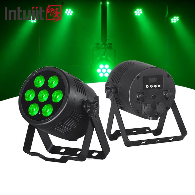 Φως σκηνής Led Par RGBWA UV 6IN1 7x20w IP65 Αδιάβροχο Dmx Led Par