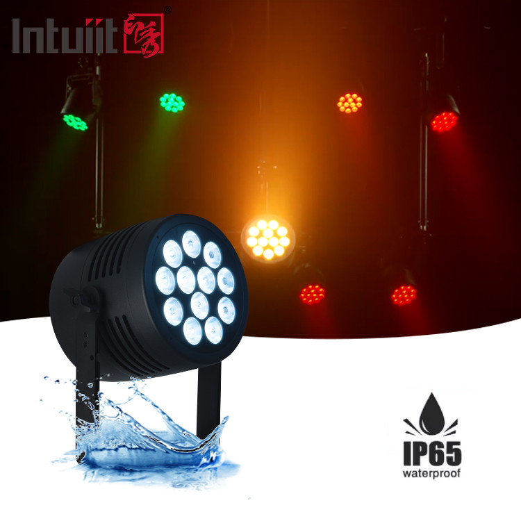 Πυρόστερο 12x20w RGBWA UV 6IN1 LED Par Light Εξωτερικό IP65 DMX512 Par Can Lighting Stage Par