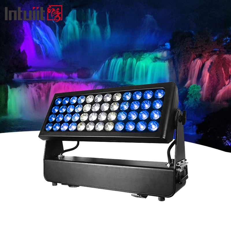 Επαγγελματικό Αδιάβροχο IP65 1500W Rgbw 4in1 City Color Wash Light Led Flood Light Led Wall Washer