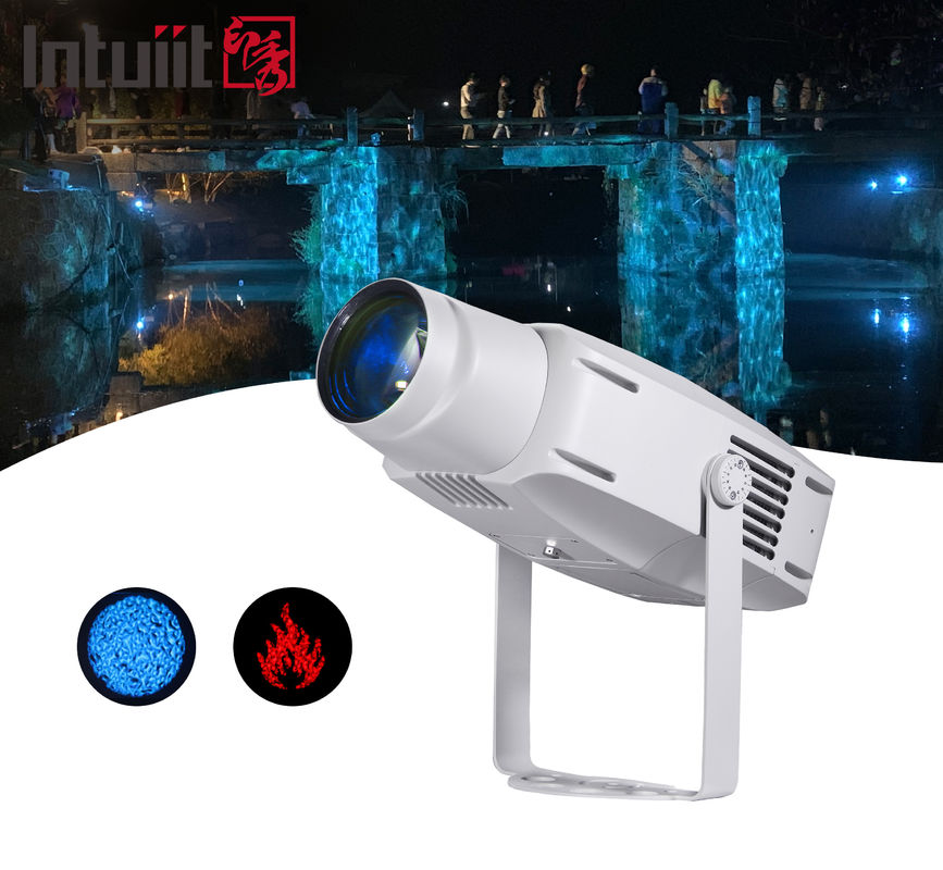 400W Αδιάβροχο IP65 LED GOBO Projector Εξωτερικό Σχεδιασμό Σχεδιασμού Φως Τέσσερα χρώματα