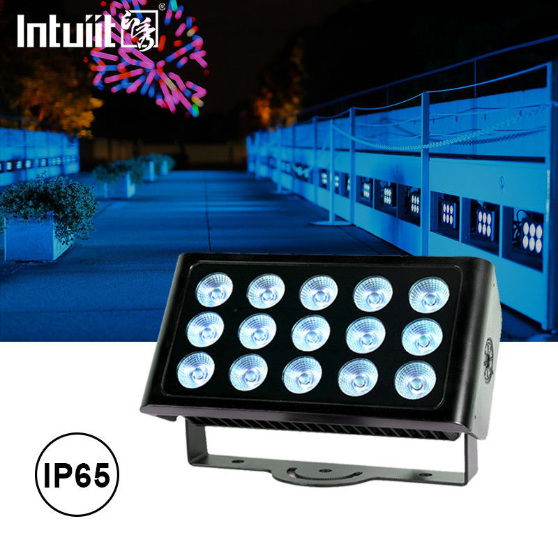 Εξωτερικό 80W IP65 τετραγωνικό DMX RGBW LED φως πλημμύρας για το κτίριο Πρόσοψη LED φως πλημμύρας πλυντήριο τοίχων