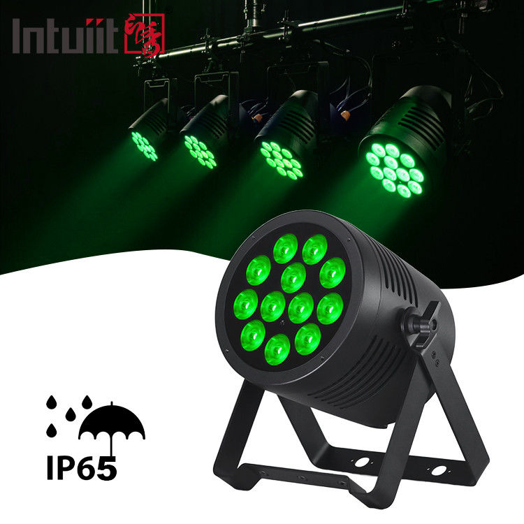 Αλουμινίου RGBWA UV LED Flat Par 12x20W Φωτισμός DJ Par Κάντες Dmx 512 Φως Πλύσιμο Φωτισμός σκηνής για την εκκλησία