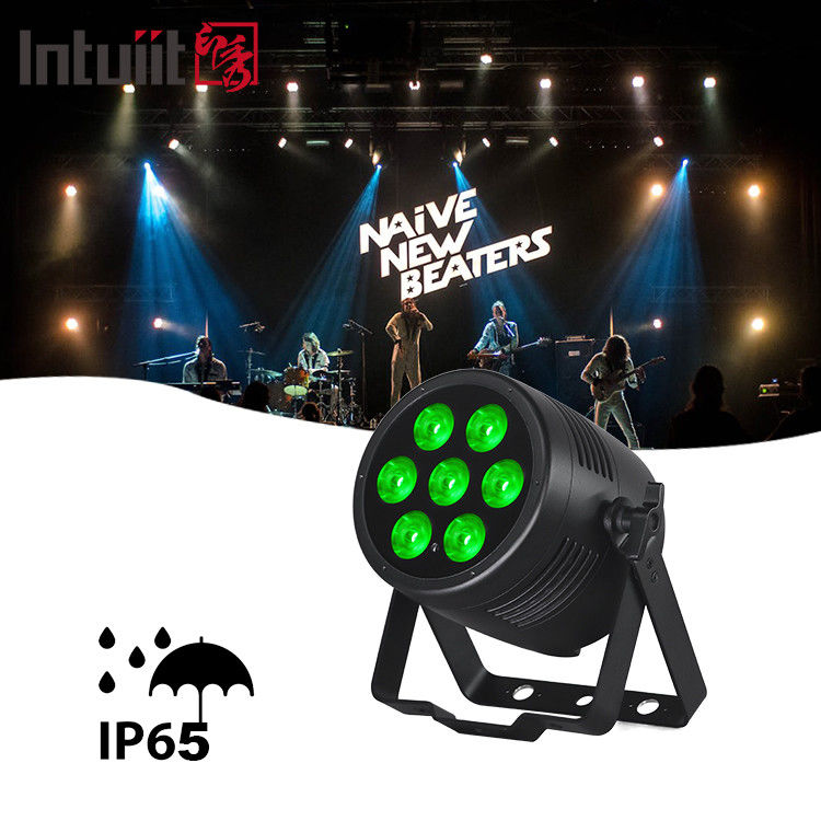 7x20W RGBWAUv 6in1 Par Uplight LED Par Φωτισμός σκηνής