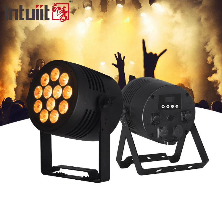 12x20W RGBWAUV 6in1 DMX Control LED Par Light DJ Club Φώτα σκηνής